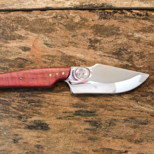 Faca Artesanal com Cabo de  Madeira Roxinho - 67